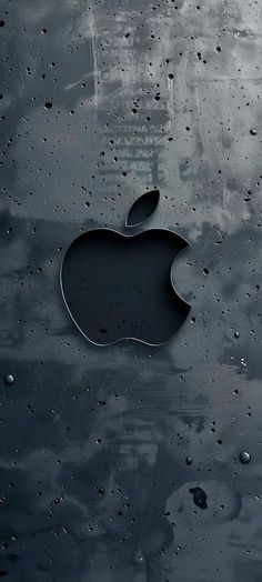 iPhone 16 Pro Max Apple Logo Drops Wallpaper