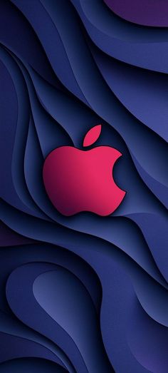 iPhone 16 Pro Max Apple 3D Logo Wallpaper