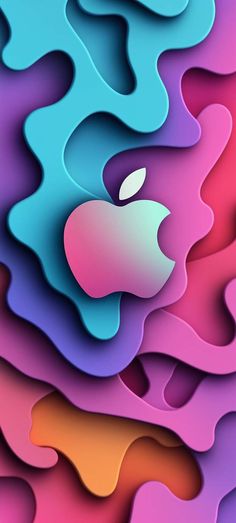 Apple Logo 3D Wallpaper