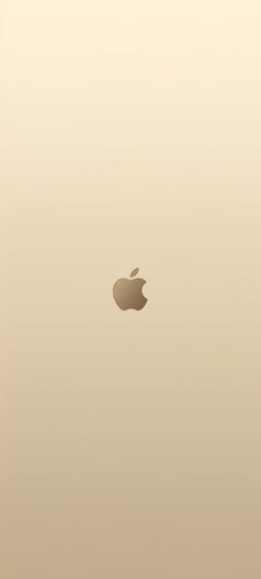 Apple Logo Gold Background Wallpaper