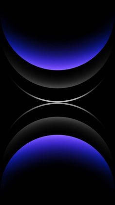 iPhone 16 Pro Max Blue Circles Wallpaper