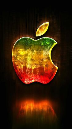 Apple Logo Glow Wallpaper