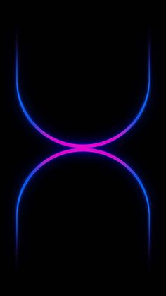 iPhone 16 Pro Max Dark Blue Circle Lines Wallpaper