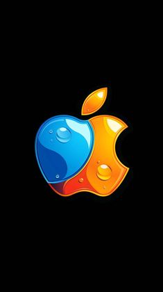 Apple Logo Abstract