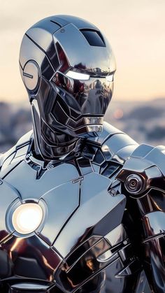 Iron Man Chrome Armor