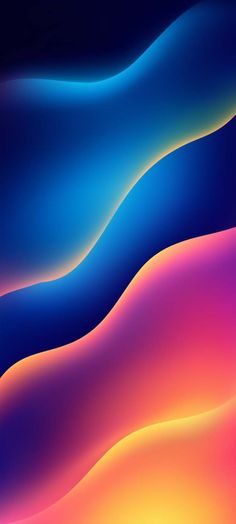 iPhone 16 Pro Abstract Waves Wallpaper