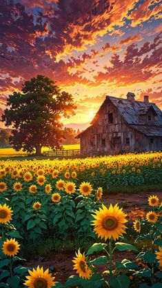 Sunflowers Sunshine Wallpaper