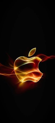 Apple Logo Glow Wallpaper