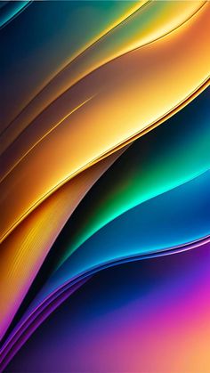 Colorful Waves Wallpaper 1