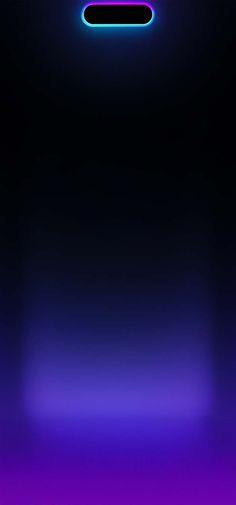 iPhone Dynamic Island Neon Wallpaper 1