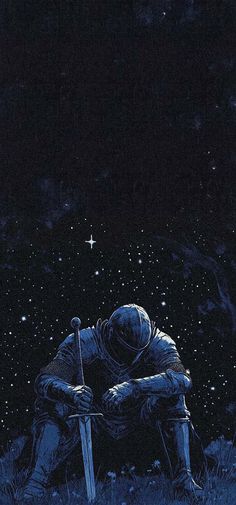 Alone Knight iPhone Wallpaper