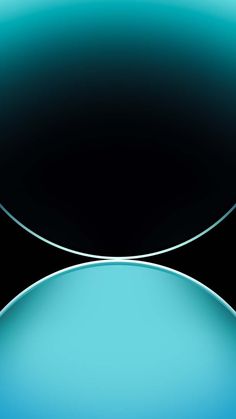 Dual Sphere Blue iPhone Wallpaper